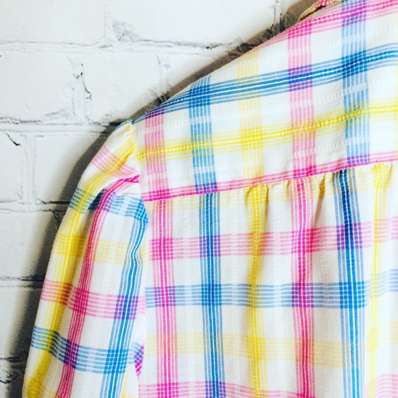 Vintage puff sleeves blouse - Picture 4 of 6